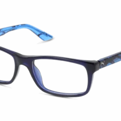 Puma PJ0009O 002 49/16 -Vogue Verkoop original png 8056376031478 angle 03 puma pj0009o eyewear blue light blue transparen scaled